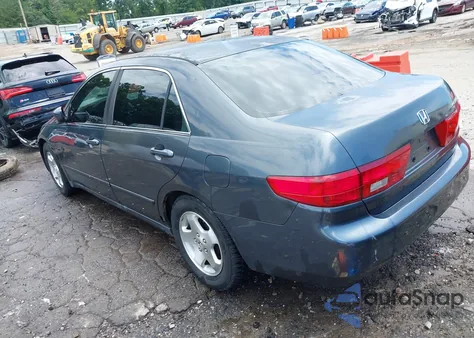 2005 Honda Accord 2.4 Lx из США, поврежденный, VIN JHMCM56465C002736